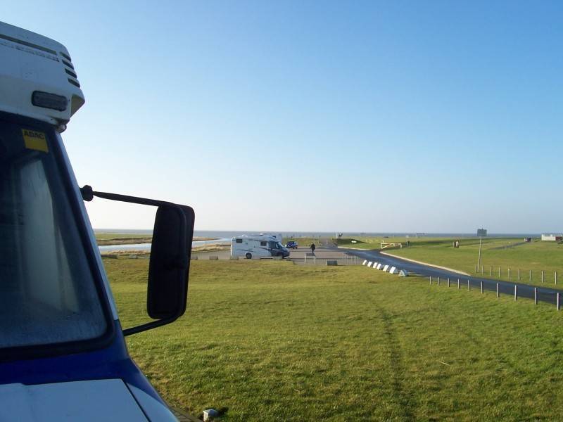 Stellplatz frei stehen Kutterhafen Spieka Neufeld