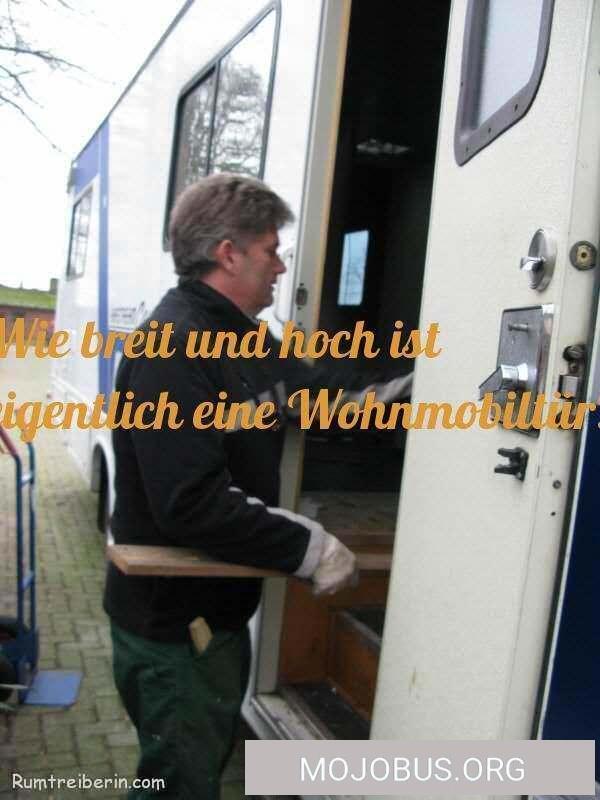 Wie breit und hoch ist eigentlich eine Wohnmobiltür?