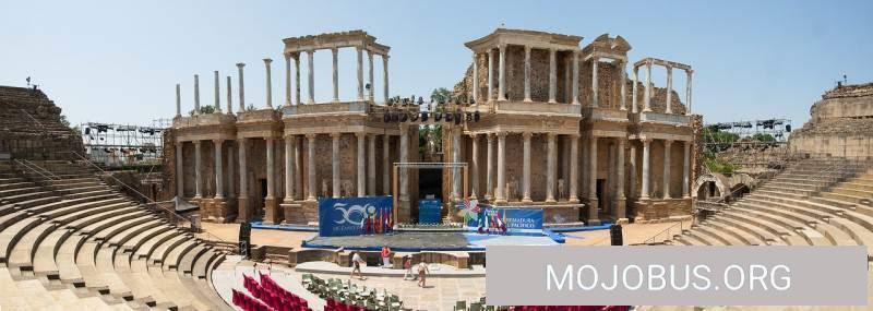 Templo romano de diana en mérida - Merida und ihre Römische Kultur