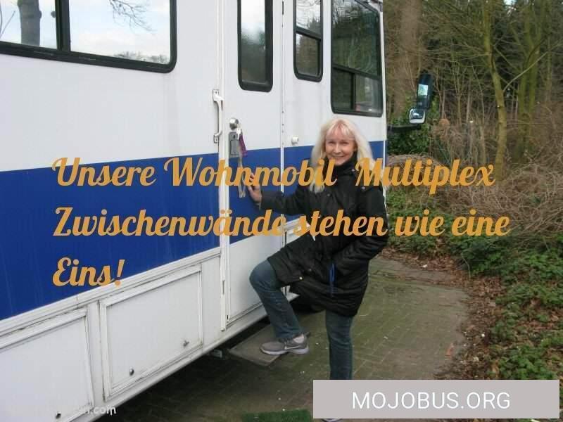 Unsere Wohnmobil Multiplex Zwischenwände stehen wie eine Eins!