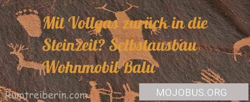 Featured image for “Mit Vollgas zurück in die Steinzeit? Selbstausbau Wohnmobil Luna”