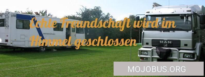 Echte Freundschaft wird im Himmel geschlossen