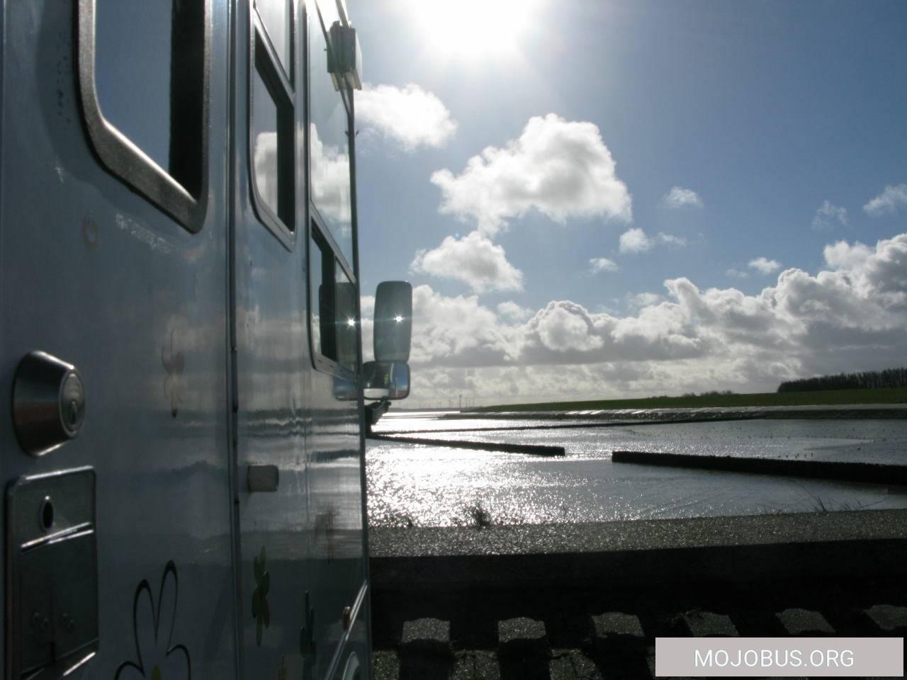 Aktuell Aprilwetter Horumersiel mit Regenbogen