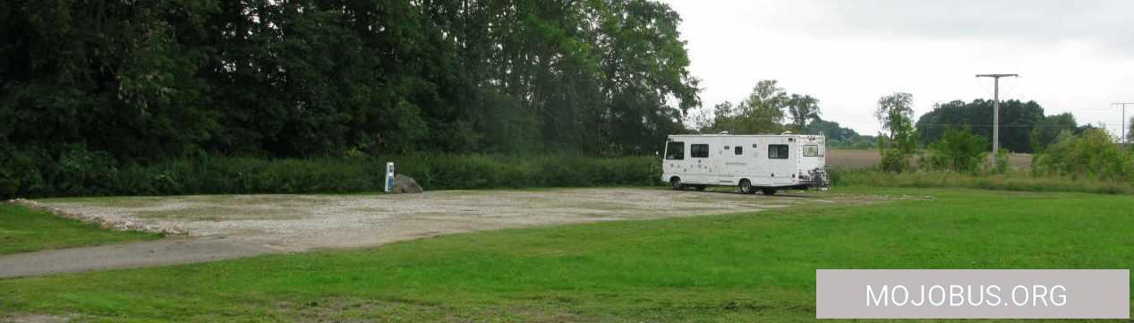 Mit dem Wohnmobil auf ein Rittergut geflohen ;-)