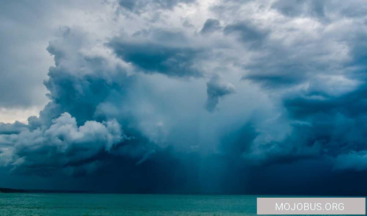 Portugal Algarve Gewitter