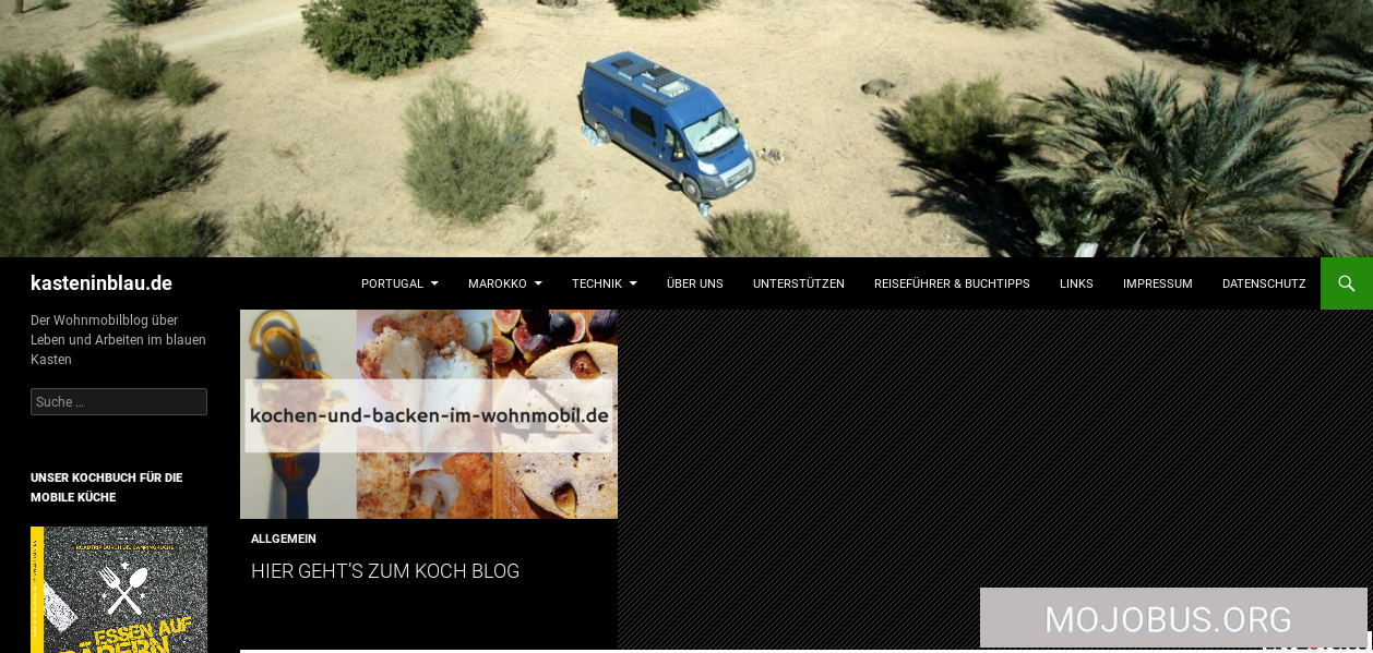 Wohnmobilblog kasten in blau