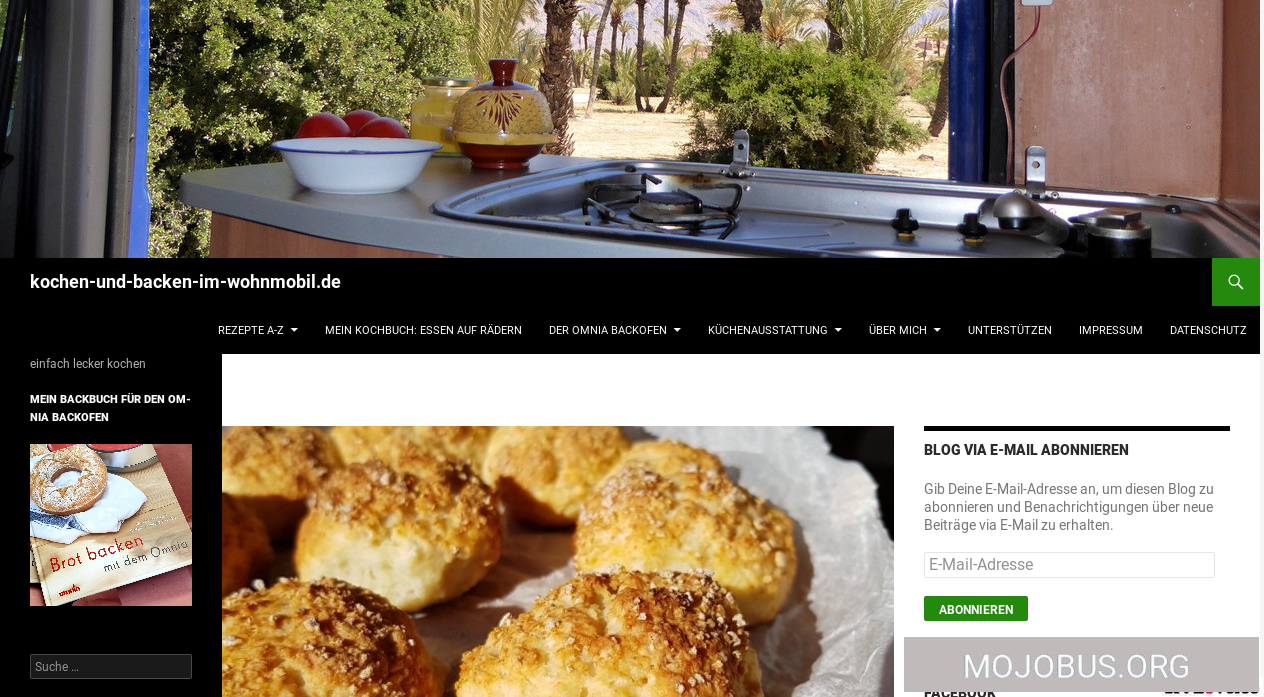 kochen und backem im wohnmobil